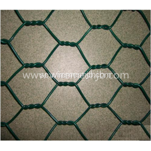 PVC-belagd hexagonal trådnät för fjäderfä Coop